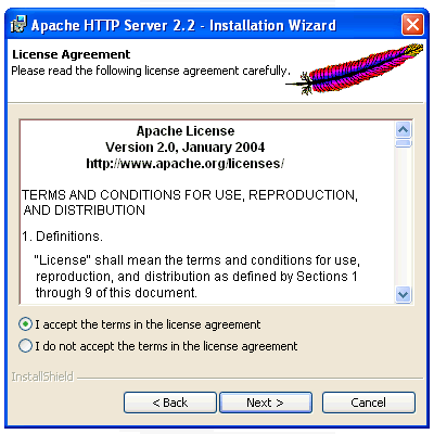 installing apache 2.2.17