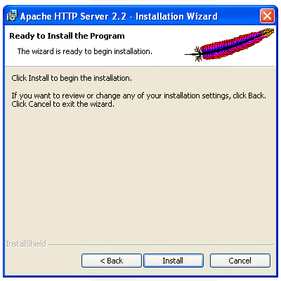 Custom installing of apache 2.2.16